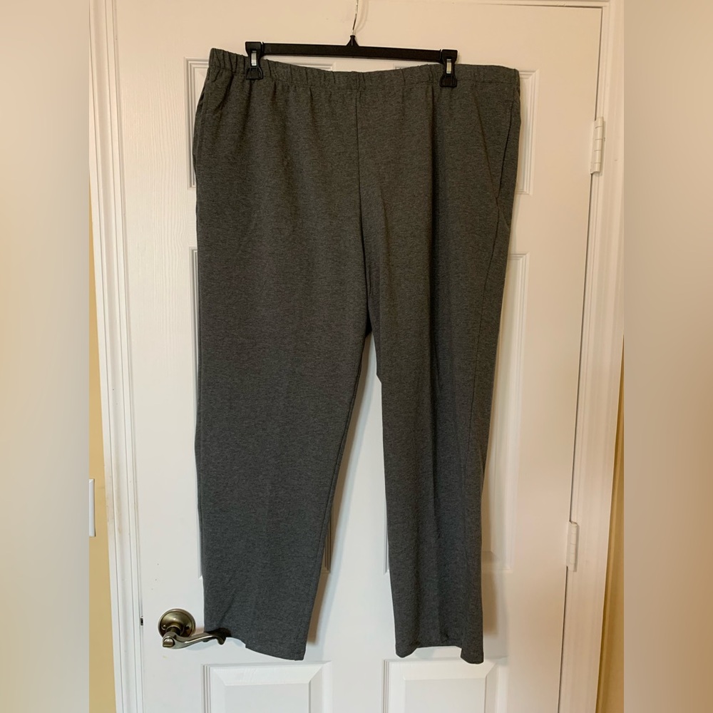 NWT‎ Ruby Rd. Women’s Casual Heather Gray Pants Plus Size 3X Minimalist